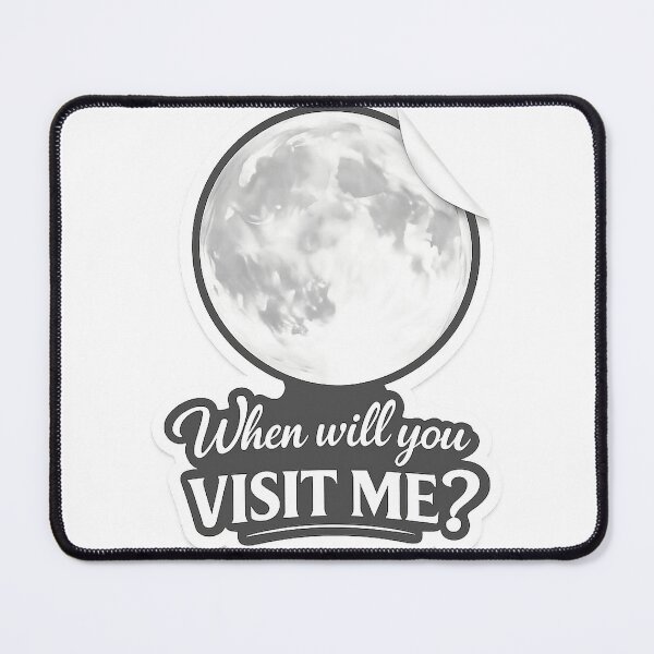 Item preview, Visit the Moon – Cosmic Invitation Design designed and sold by Barkashow.