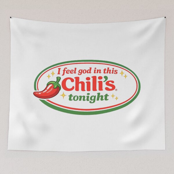 Item preview, I feel god in this chili's tonight designed and sold by justsumgoodies.