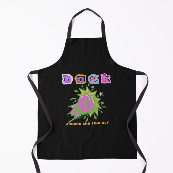 Item preview, Duck Around and Find Out – Funny Duck Meme Comic Punch Pop Art Design designed and sold by Aquarius-club.
