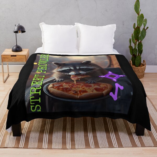 Item preview, Midnight Slice Raccoon Streetwear Edition Design designed and sold by EarthArtDesigns.