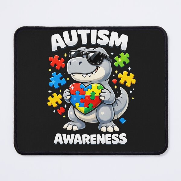Item preview, Autism Awareness Dinosaur Puzzle Funny Dino Lover Design designed and sold by faridman.