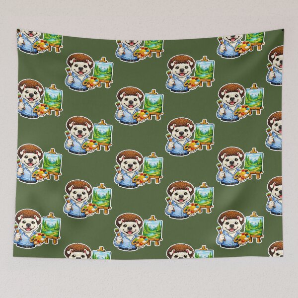 Item preview, Happy little staffy designed and sold by ErinJain.