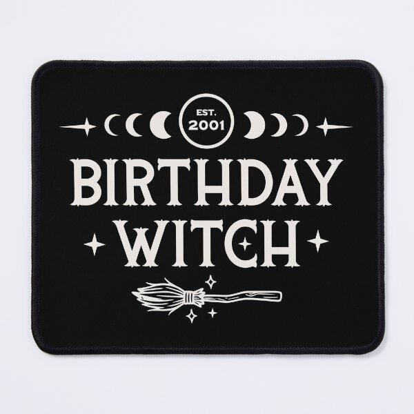 Item preview, Birthday Witch Est 2001 - Celestial Moon Phase Witchy Birthday Gift designed and sold by LinaValearte.