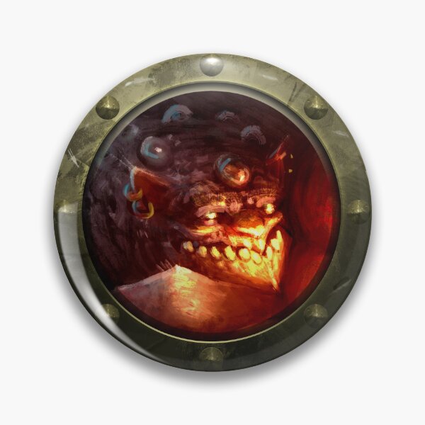 Item preview, Dark Bestiary Sigil – Infernal Maw (Forged Metal) designed and sold by Alessandro Buffa Artist.