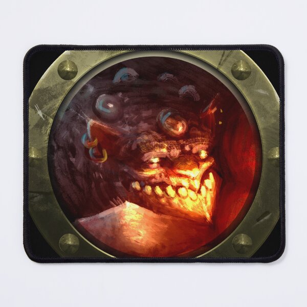 Item preview, Dark Bestiary Sigil – Infernal Maw (Forged Metal) designed and sold by Alessandro Buffa Artist.