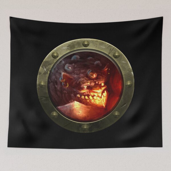 Item preview, Dark Bestiary Sigil – Infernal Maw (Forged Metal) designed and sold by Alessandro Buffa Artist.