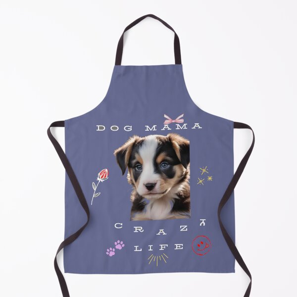 Item preview, Dog Mama Crazy Life – German Shepherd Puppy Cute Dog Mom Design designed and sold by InkWaveX.