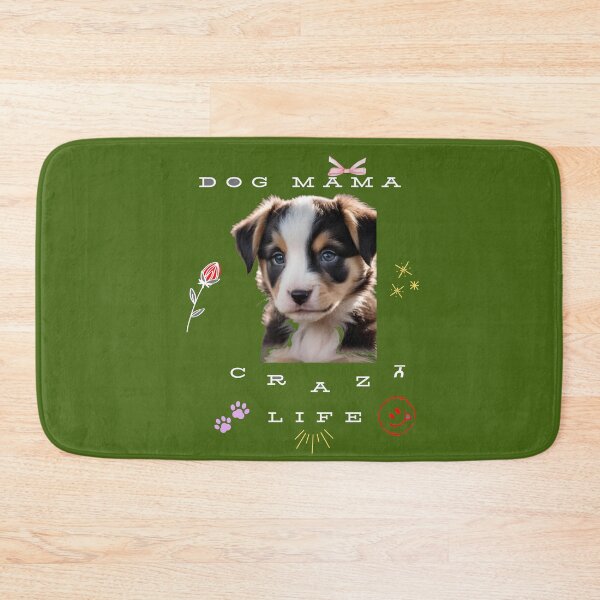Item preview, Dog Mama Crazy Life – German Shepherd Puppy Cute Dog Mom Design designed and sold by InkWaveX.
