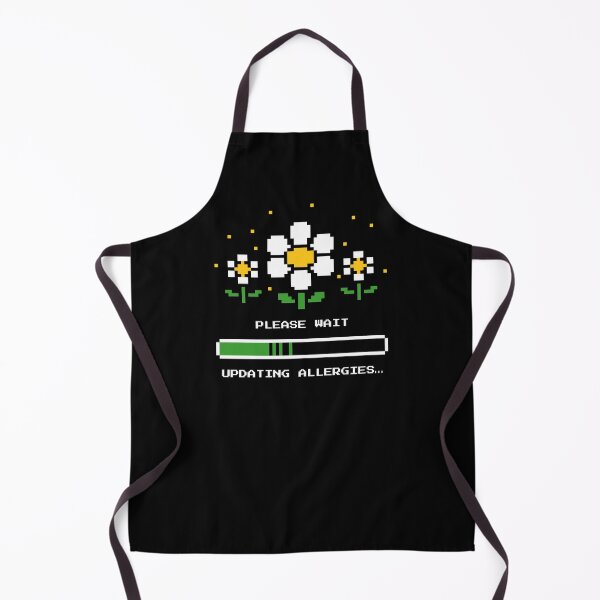 Item preview, Updating Allergies Pixel Flower Humor designed and sold by sachpica.