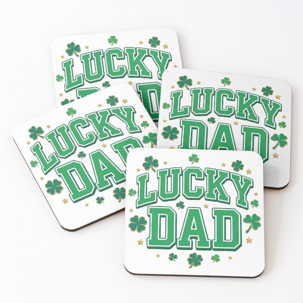 Item preview, Lucky Dad – St. Patrick’s Day Shamrock Design designed and sold by MiniMilestones.