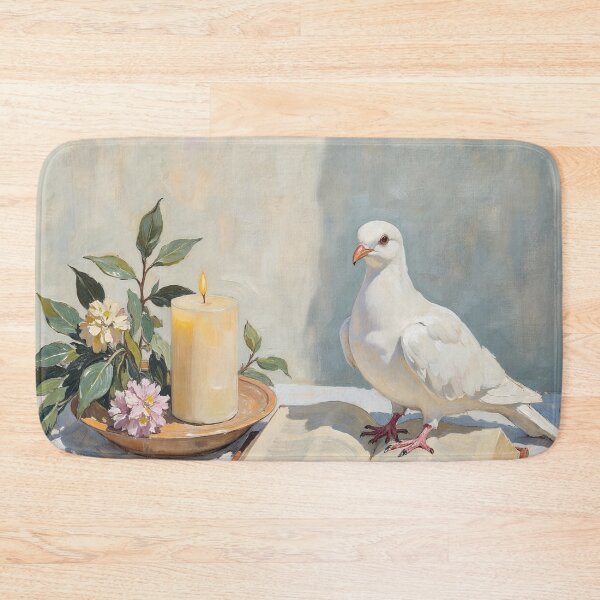 Item preview, Dove Beside Open Bible designed and sold by Devotica.