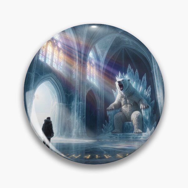 Item preview, Mighty Polar Bear on His Icy Throne designed and sold by Tridentulus.