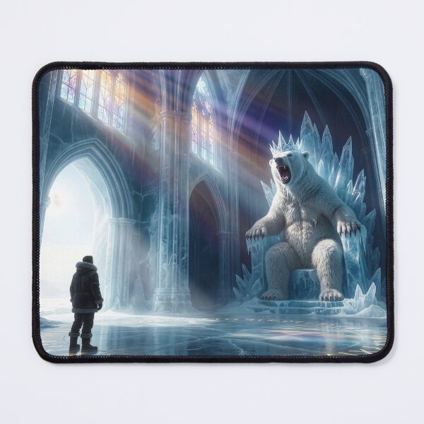 Item preview, Mighty Polar Bear on His Icy Throne designed and sold by Tridentulus.