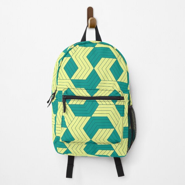 Item preview, Beautiful Green Hexagram Checks - Geometric Abstract Pattern - Secret Santa Gifts designed and sold by RoyalStarsPatts.