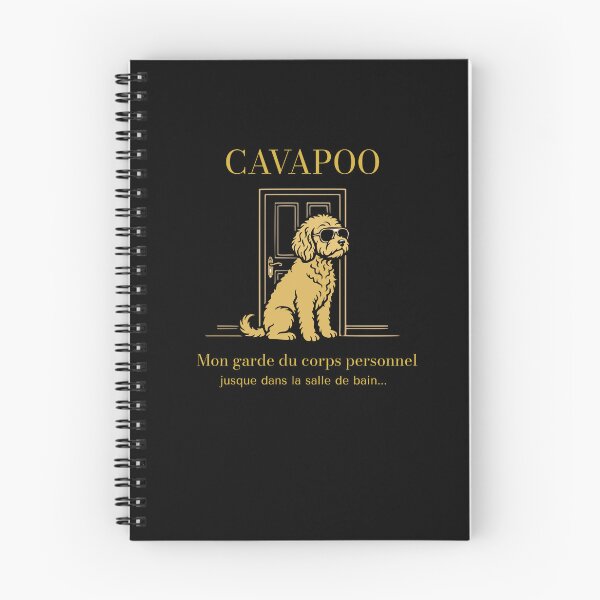 Item preview, Cavapoo Bodyguard: Prestige Edition — Humorous Dog designed and sold by CREATIVE HERITAGE.