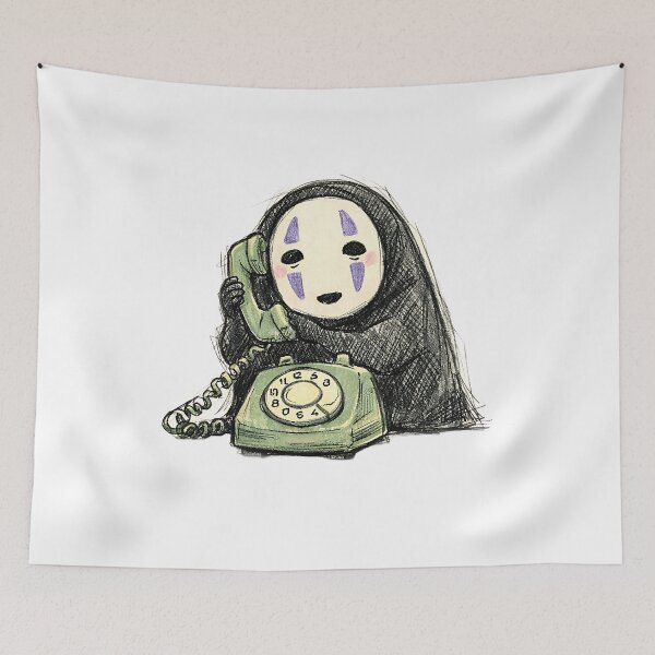 Item preview, NO FACE WITH ROTARY PHONE designed and sold by LIS AND MELIVERSO.
