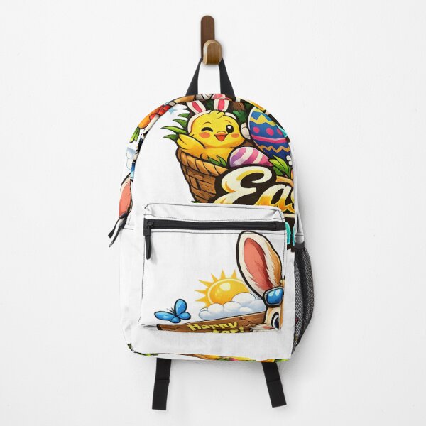 Item preview, Cute Easter Bunny With Colorful Eggs – Happy Easter Day designed and sold by MOUZAT.
