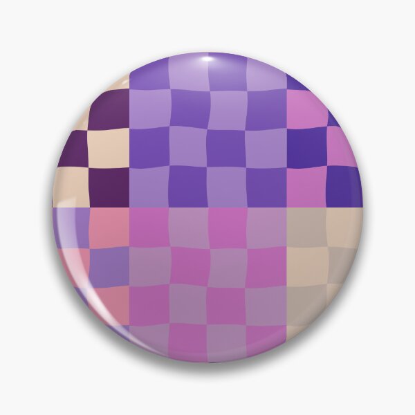 Item preview, Purple Wavy Checkerboard designed and sold by Ayoub14.