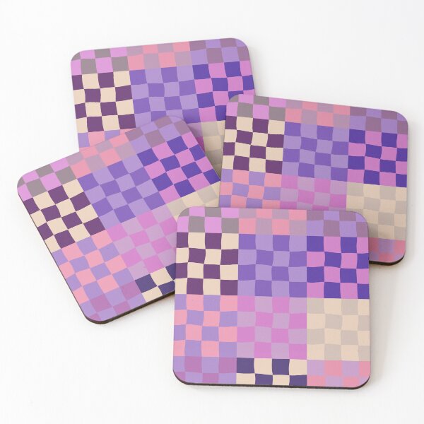 Item preview, Purple Wavy Checkerboard designed and sold by Ayoub14.