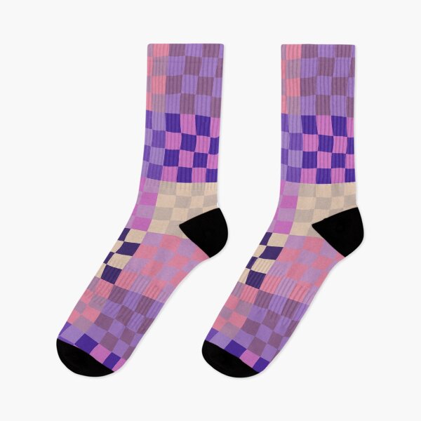 Item preview, Purple Wavy Checkerboard designed and sold by Ayoub14.