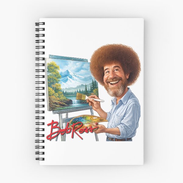 Artikelvorschau, Bob Ross malt glückliche Bäume entworfen und verkauft von JakeMauiDesign.