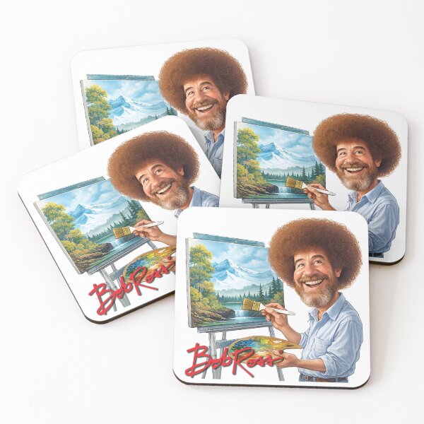 Item preview, Bob Ross Paints Happy Trees designed and sold by JakeMauiDesign.