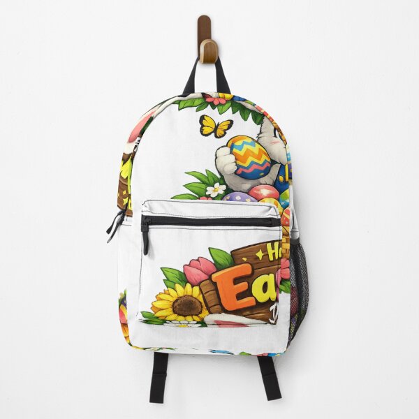 Item preview, Cute Easter Bunny With Colorful Eggs – Happy Easter Day designed and sold by MOUZAT.