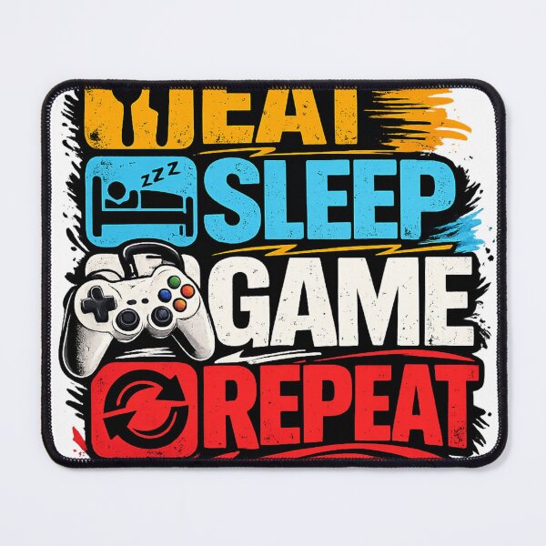 Item preview, Eat Sleep Game Repeat – Funny Gamer Gaming Design designed and sold by Shopchid.