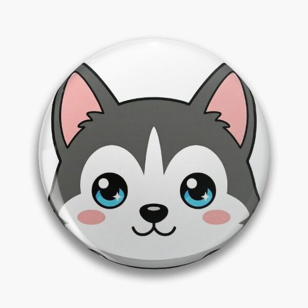 Item preview, Cute Pocket Husky designed and sold by  Side Quest Studio.
