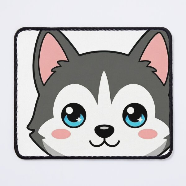 Item preview, Cute Pocket Husky designed and sold by  Side Quest Studio.