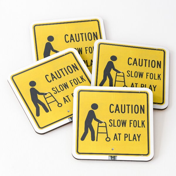 Item preview, Caution: Slow Folk at Play designed and sold by Trevor Cutler.