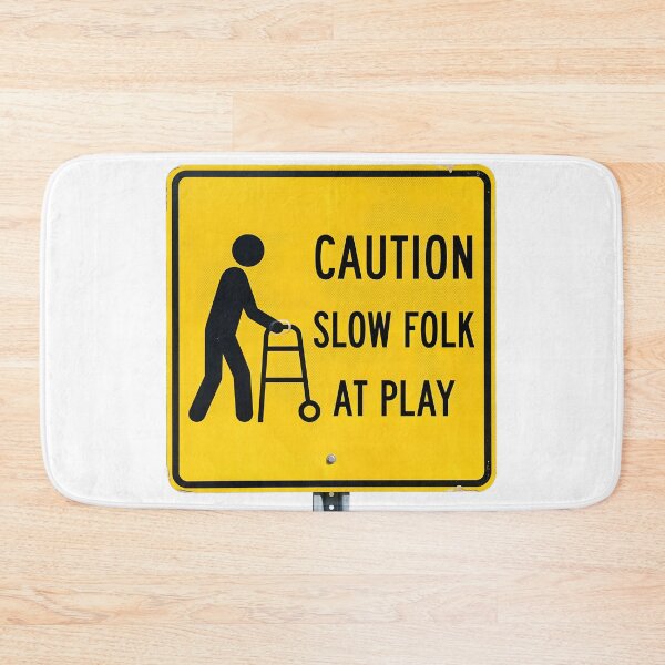 Item preview, Caution: Slow Folk at Play designed and sold by Trevor Cutler.
