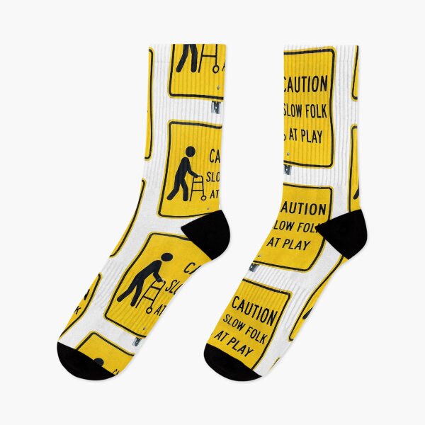 Item preview, Caution: Slow Folk at Play designed and sold by Trevor Cutler.