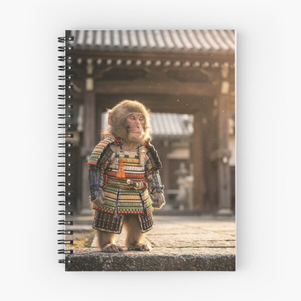 Item preview, Snow Monkey Samurai designed and sold by Tridentulus.