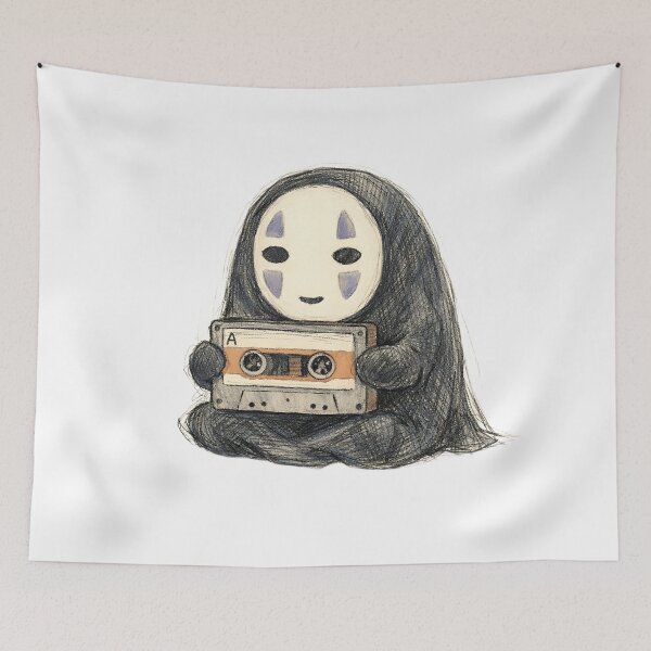 Item preview, NO FACE WITH CASSETTE TAPE designed and sold by LIS AND MELIVERSO.