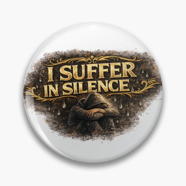 Item preview, Emotional I Suffer In Silence Art designed and sold by Combat Skies.