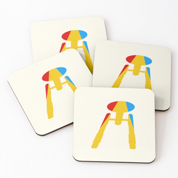 Item preview, Star Trek NCC - 1701 in the common uniform colours designed and sold by helengarvey.