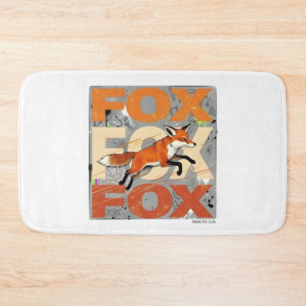 Item preview, Vintage Fox Graphic Shirt – Retro Running Fox Typography Design designed and sold by relso.