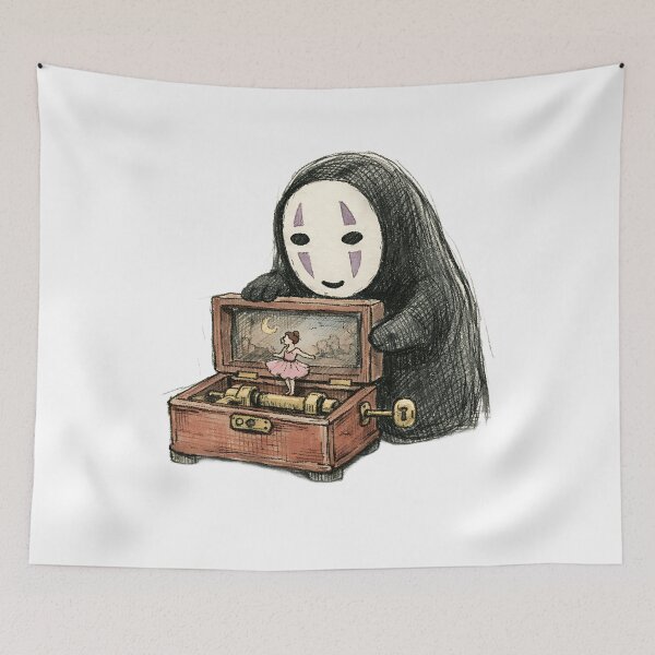 Item preview, NO FACE WITH VINTAGE MUSIC BOX designed and sold by LIS AND MELIVERSO.