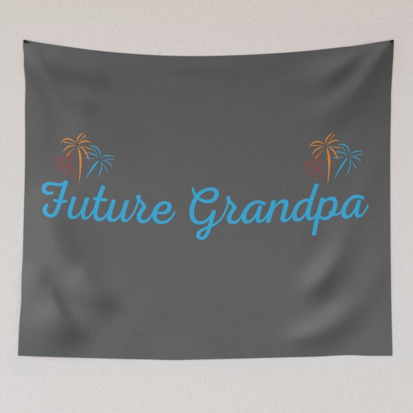 Item preview, Future Grandpa Text with Colorful Fireworks designed and sold by Arturo Daniel Garcia Palomo.
