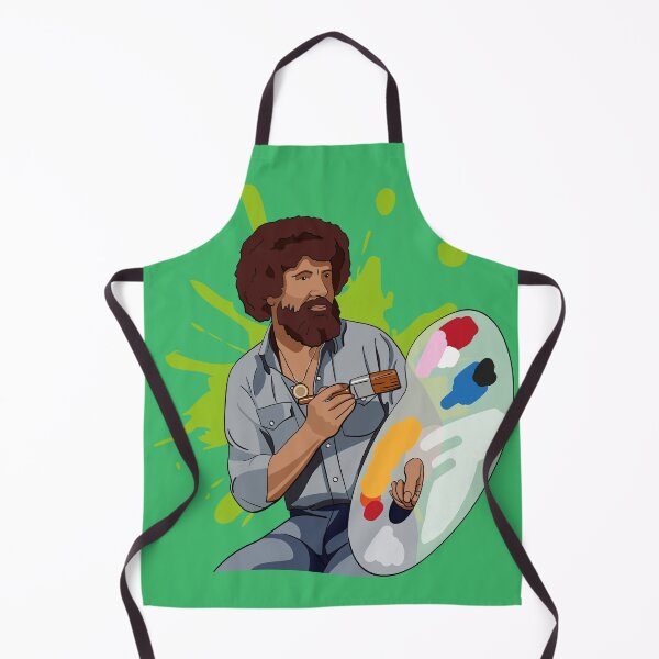 Item preview, Bob Ross Iconic – Joy of Painting Fan Art designed and sold by Michael Andrews.