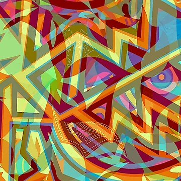 Artwork thumbnail, Geometric Abstract by ViaARTfactory