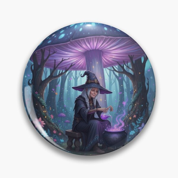 Item preview, Mystical Witch Brewing Potion designed and sold by Artozat.