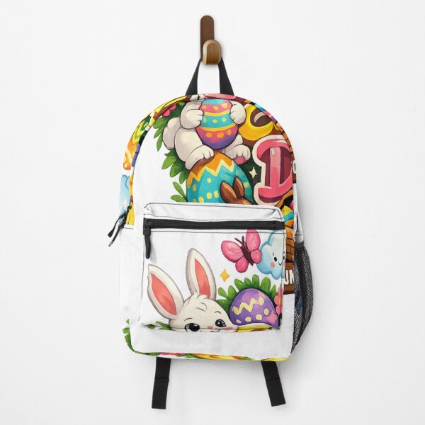 Item preview, Cute Easter Bunny With Colorful Eggs – Happy Easter Day designed and sold by MOUZAT.