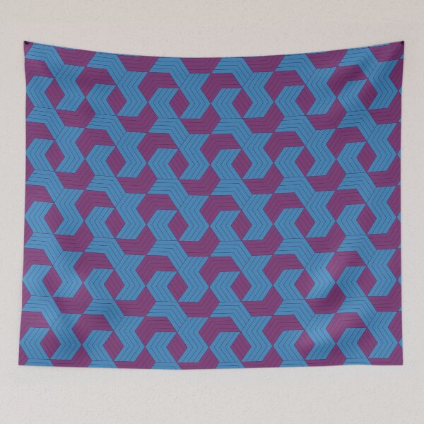 Item preview, Purple Hive Herringbone - Geometric Shape Pattern - Valentine'S Day Gifts For Her designed and sold by RoyalStarsPatts.