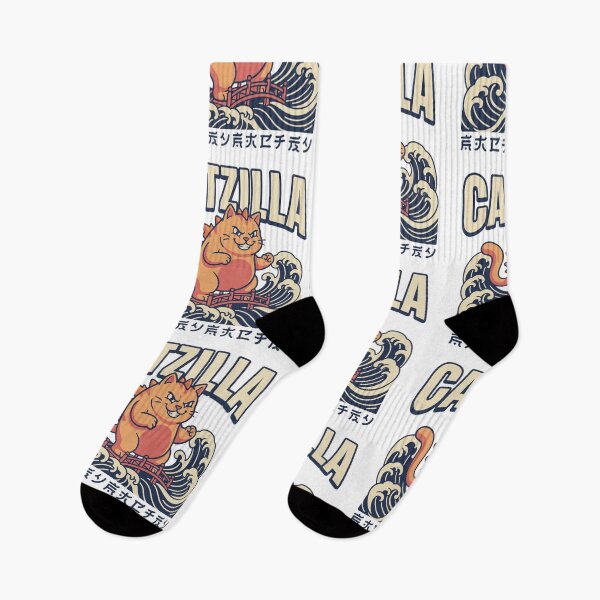 Item preview, Catzilla Monster Cat Shirt – Retro Japanese Kaiju Cat Graphic designed and sold by relso.