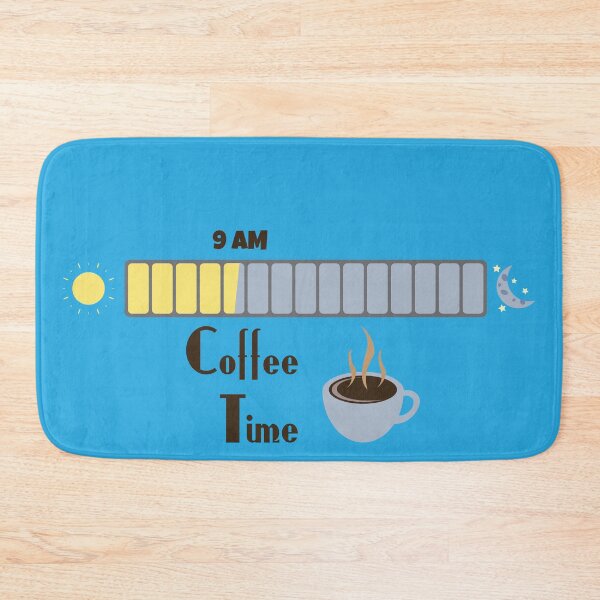 Item preview, Coffee Time 9 AM Daily Routine designed and sold by Arturo Daniel Garcia Palomo.