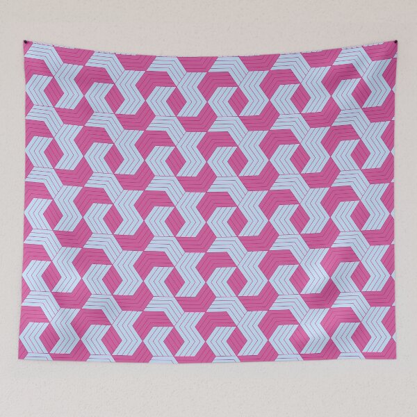 Item preview, Sleek Hive Lattice - Geometric Abstract Pattern - Anniversary Gift Ideas designed and sold by RoyalStarsPatts.