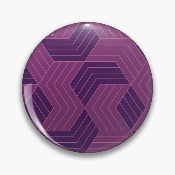 Item preview, Retro Purple Beehive Interlocking - Geometric Shape Pattern - Anniversary Gifts For Him designed and sold by RoyalStarsPatts.