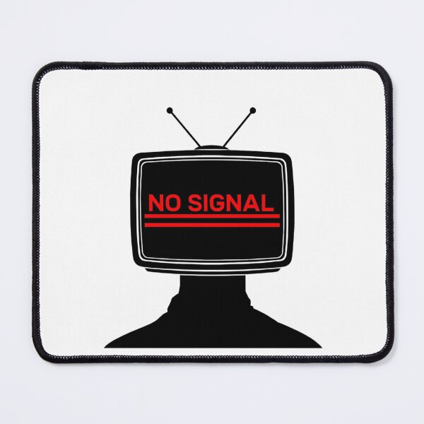 Item preview, No Signal Retro TV Head Aesthetic Glitch Graphic designed and sold by TheOrganizedHaven1.